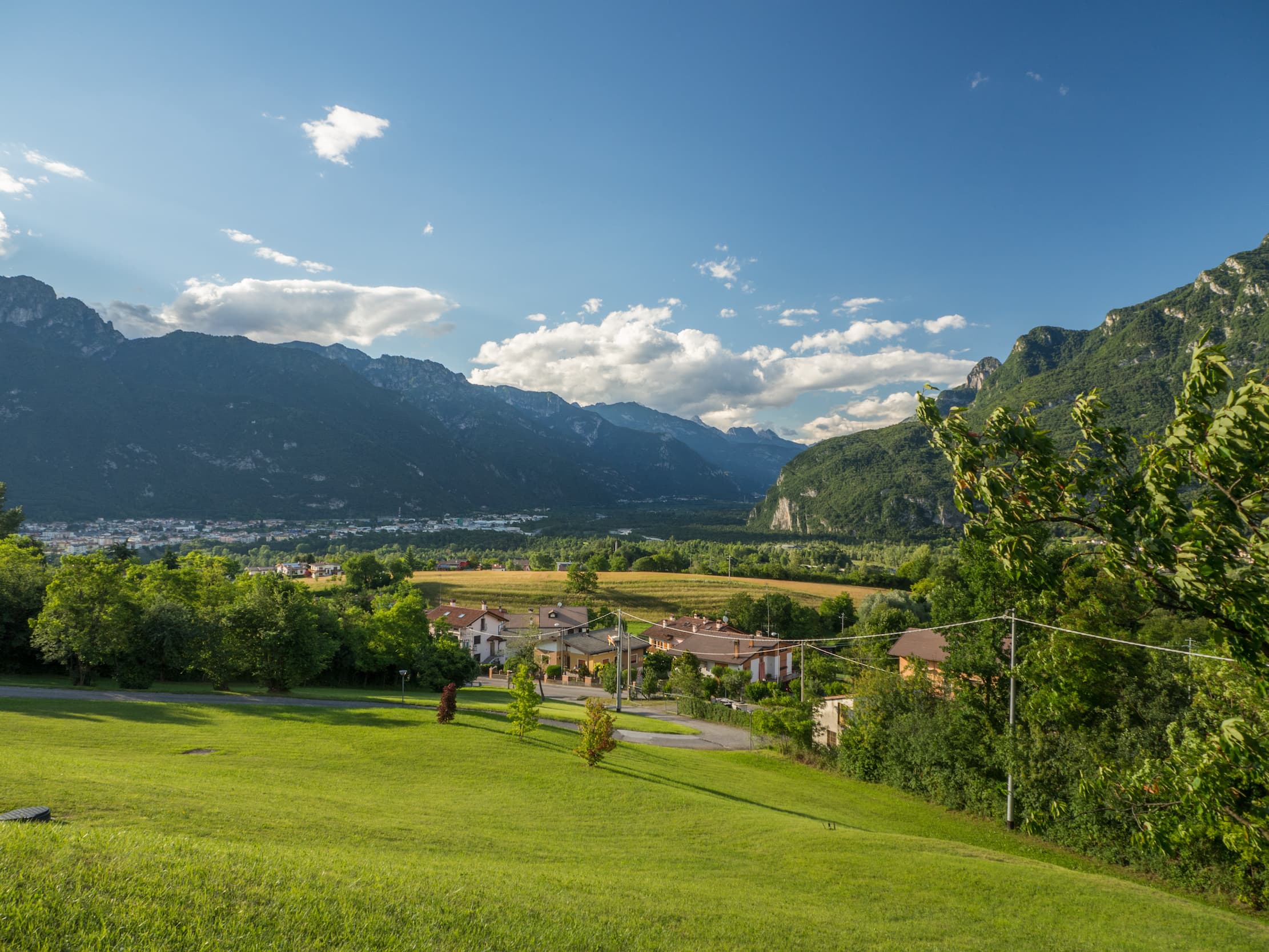 panorama ponte delle alpi